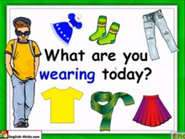 What Are You Wearing Today English Guide